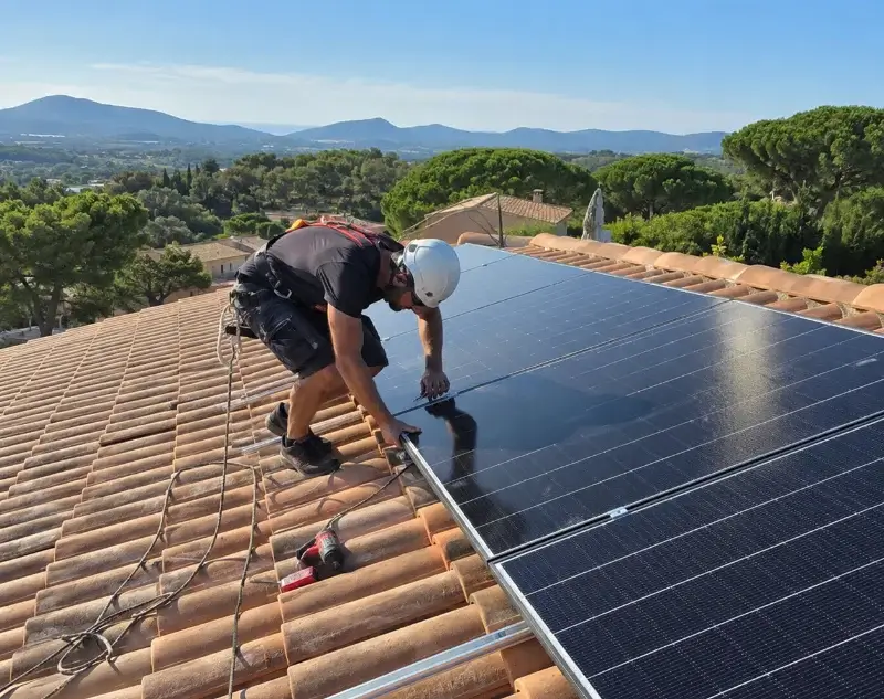 Installateur panneaux solaires Champagné-les-Marais — pose photovoltaïque sur toiture